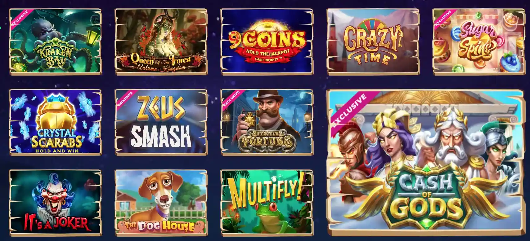 Juegos en Wazamba